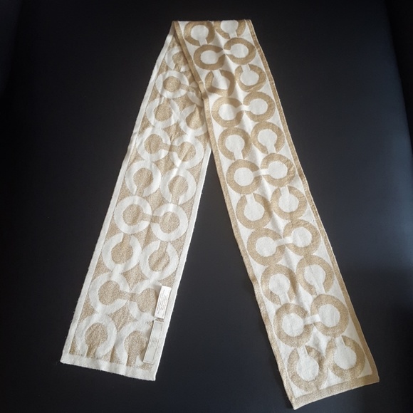 Coach Accessories - Coach reversible scarf